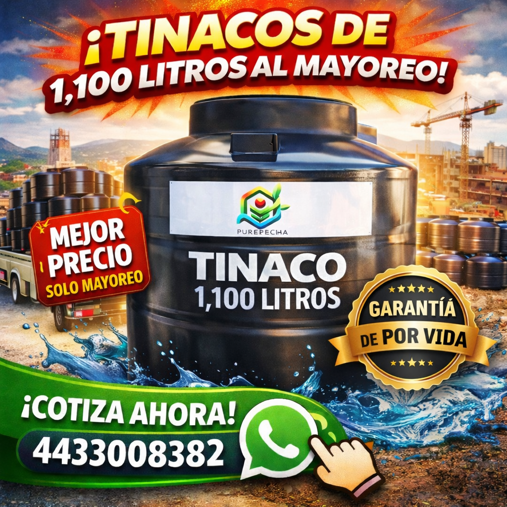 Tinacos en Morelia